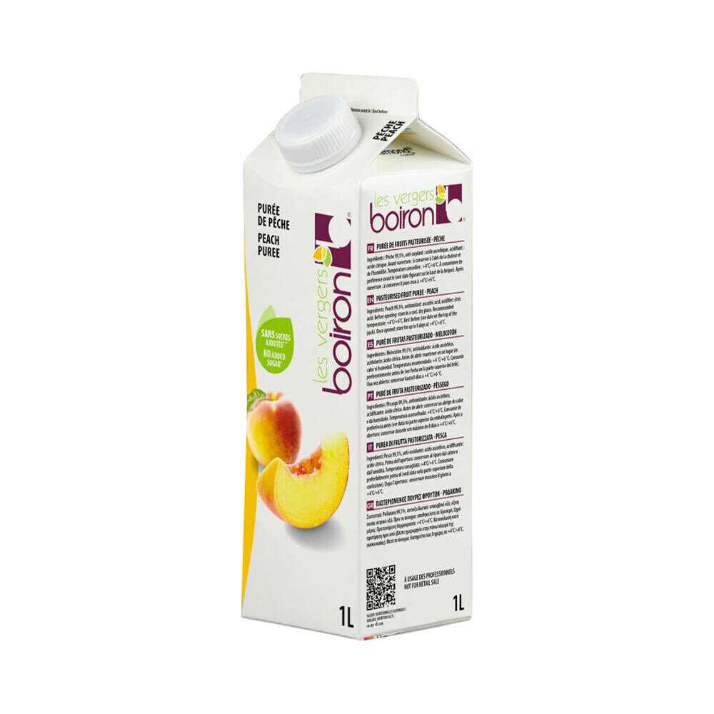X1L YELLOW PEACH PUREE (AMBIENT) BOIRON