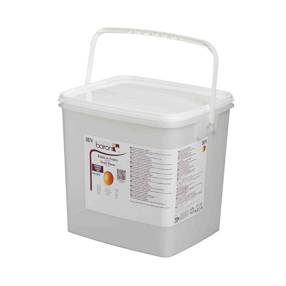 X 10KG MANGO 100% PUREE N/SWEET. BOIRON