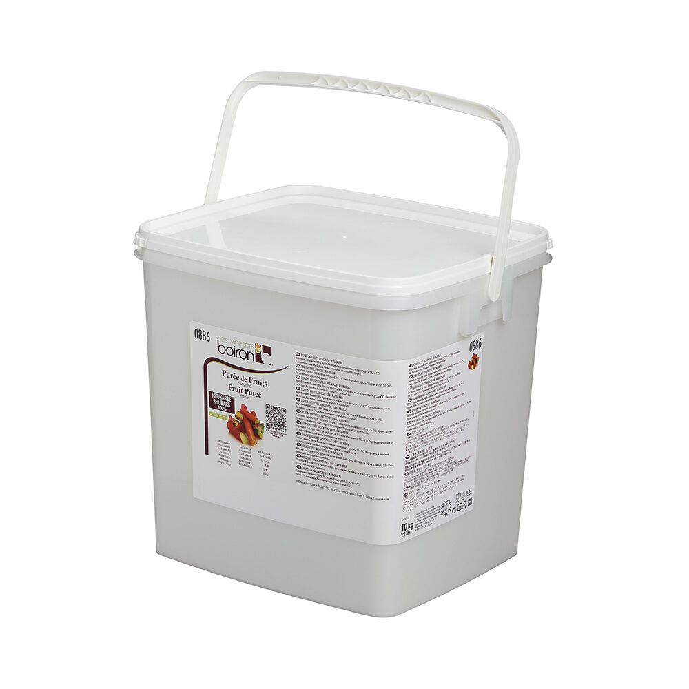 X10KG RABARBER PUREE 100%