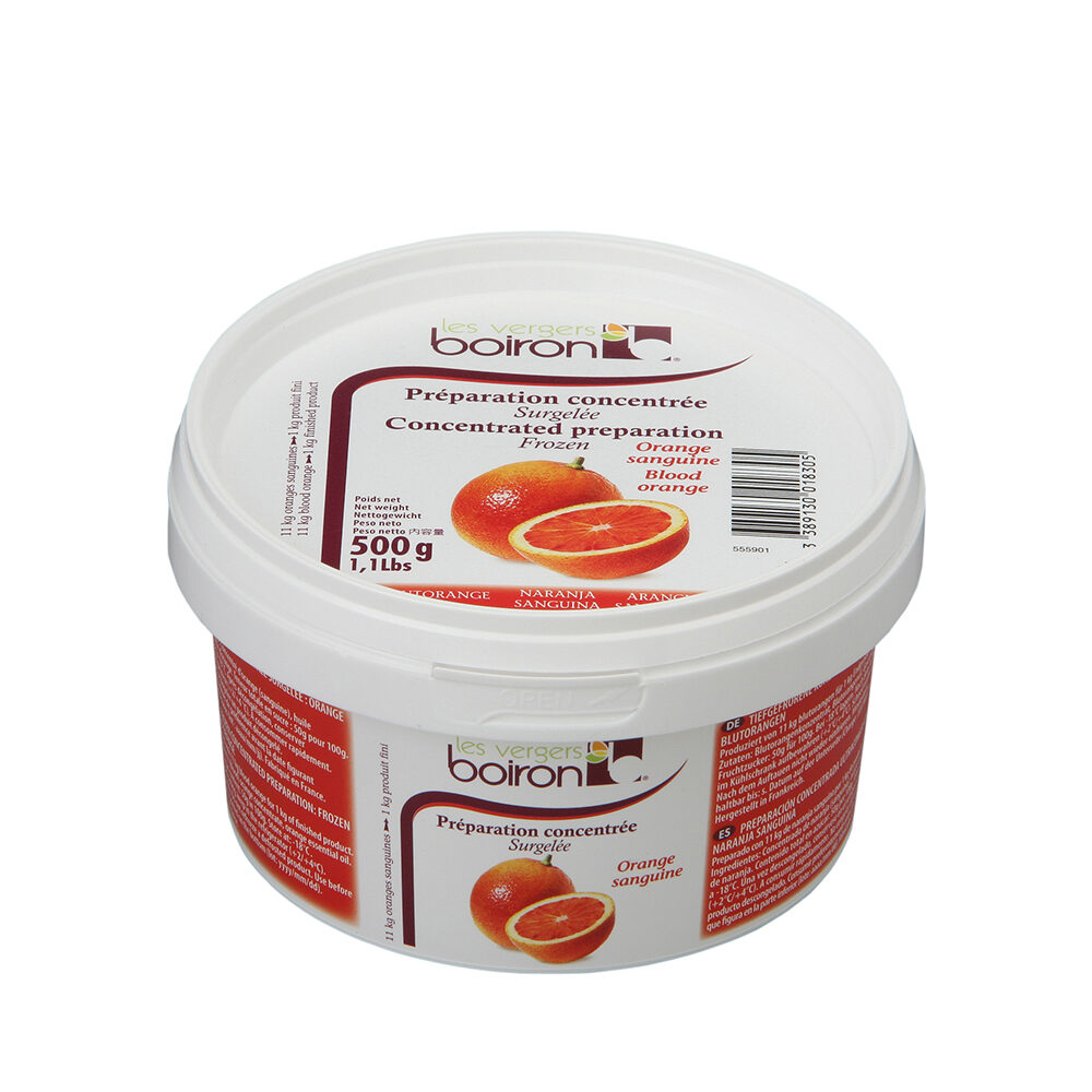 X0.5KG BLOOD ORANGE CONCENTRATE (SANGUINE) BOIRON