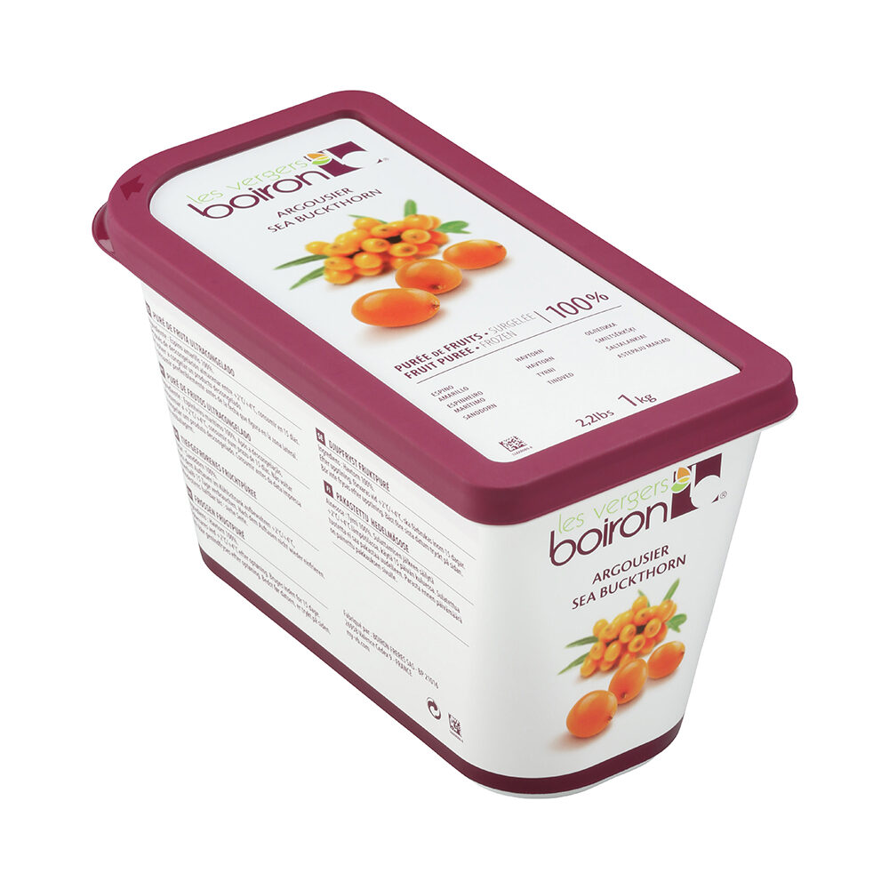X1KG SEABUCKTHORN FROZEN PUREE 100% BOIRON