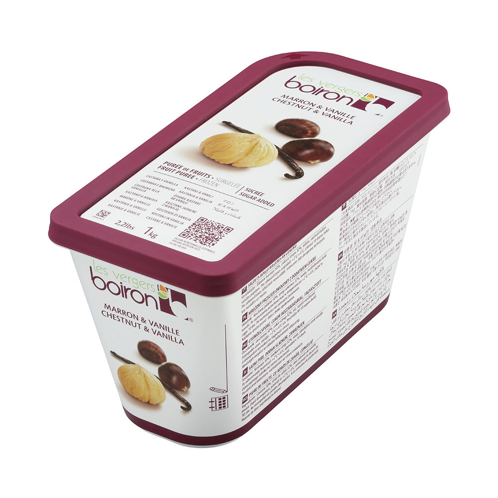 X1KG KASTANJE PUREE MET VANILLE 100%