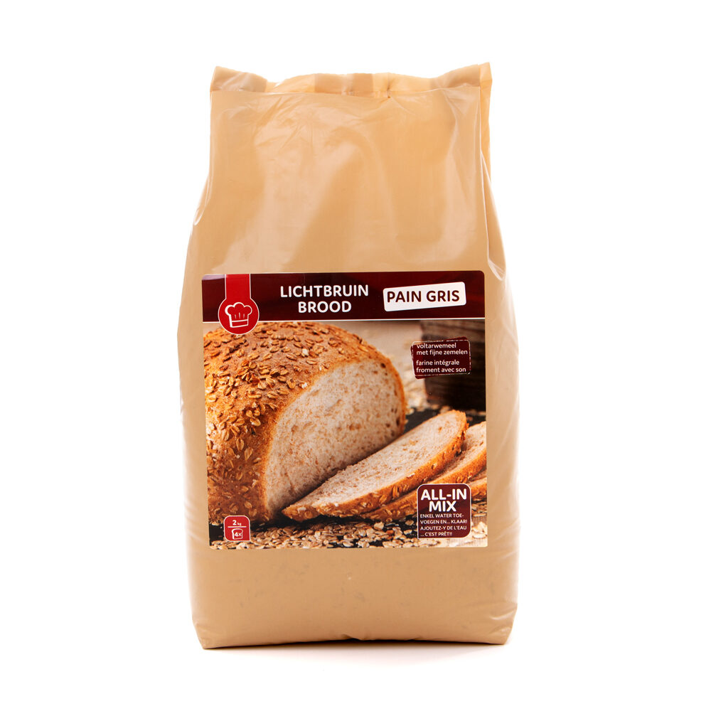 C/6X2KG ALL IN LIGHT BROWN BREAD MIX