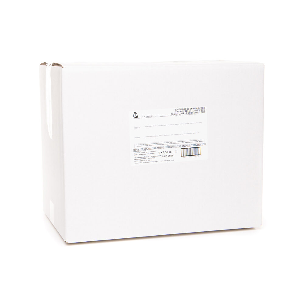 C/4X2.5KG PLAIN FLOUR / PATISSERIE FLOUR  B@HOME