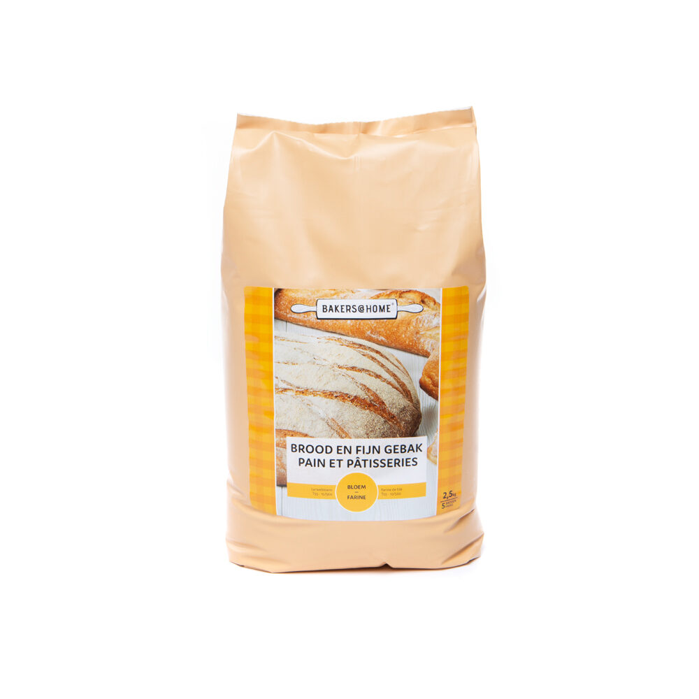 C/4X2.5KG PLAIN FLOUR / PATISSERIE FLOUR  B@HOME