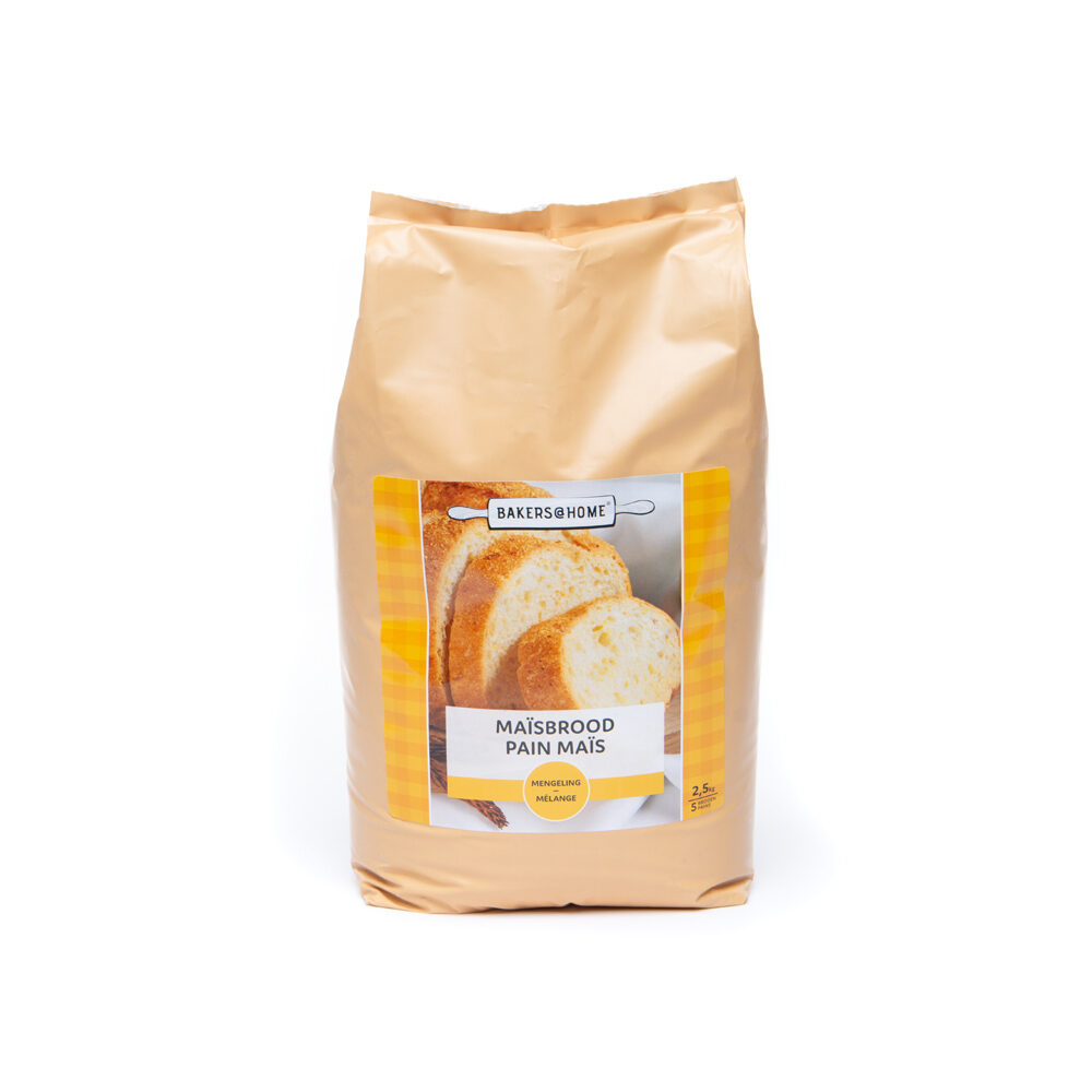 C/4X2,5KG FARINE PAIN MAIS B@HOME