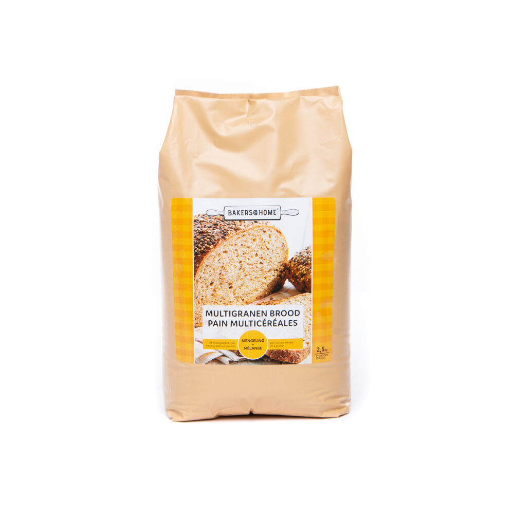C/4X2.5KG MULTIGRAIN BREAD FLOUR  B@HOME