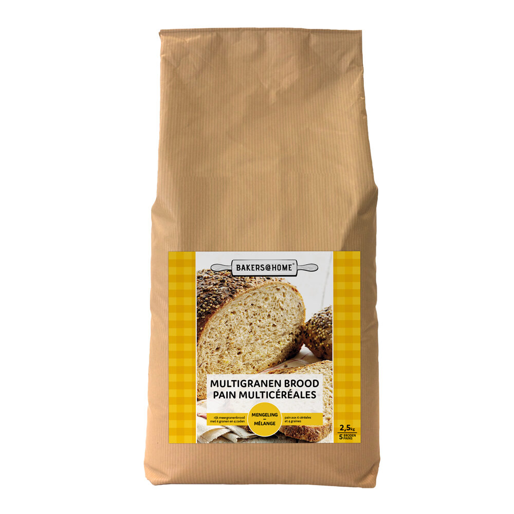 C/4X2.5KG MULTIGRAIN BREAD FLOUR  B@HOME