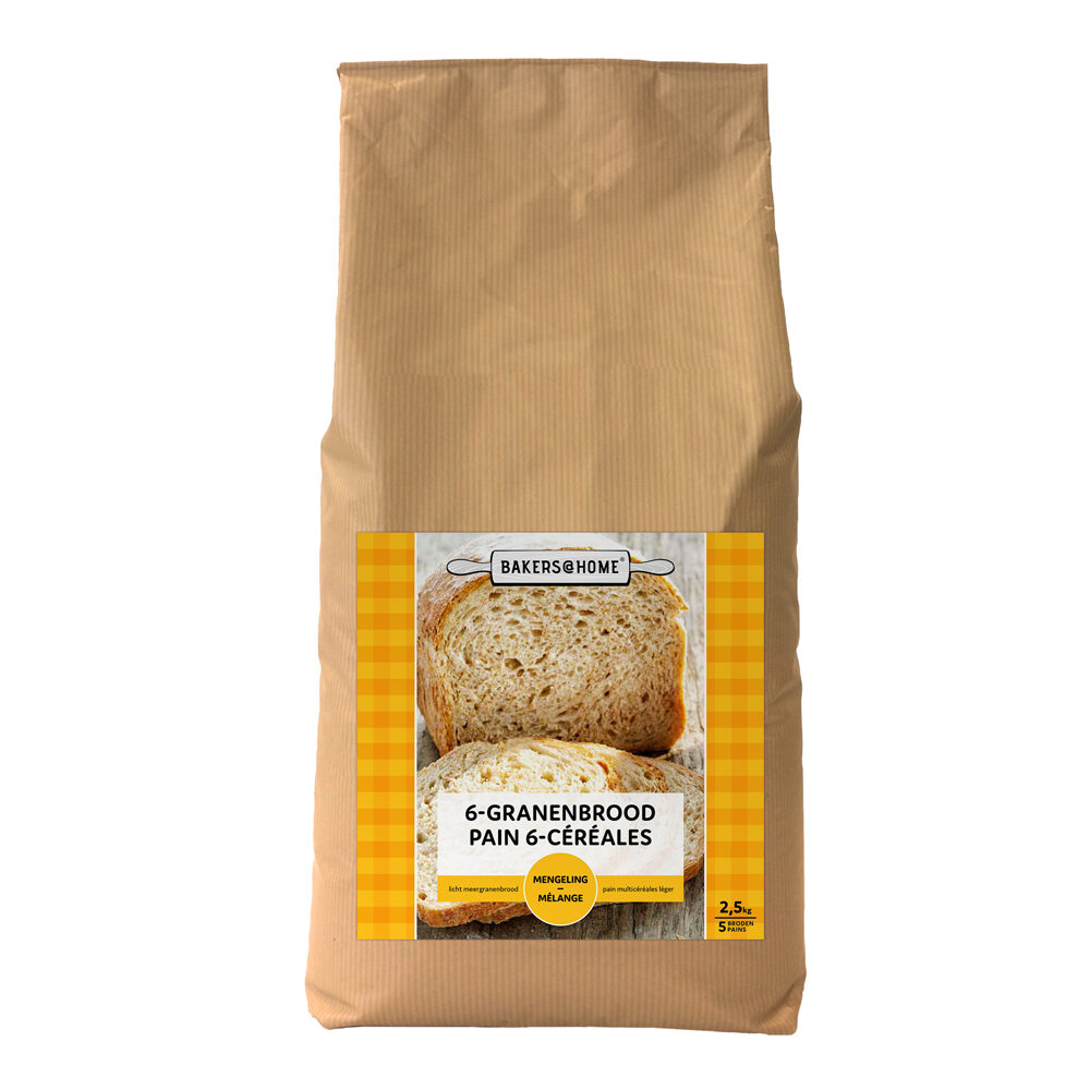 C/4X2.5KG 6 GRAIN FLOUR B@HOME