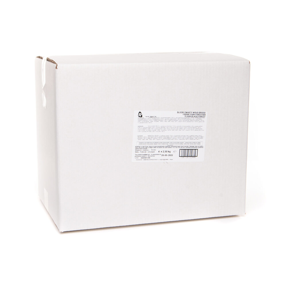 C/4X2.5KG BLACK FOREST BREAD FLOUR / PAIN FORESTIER  B@HOME