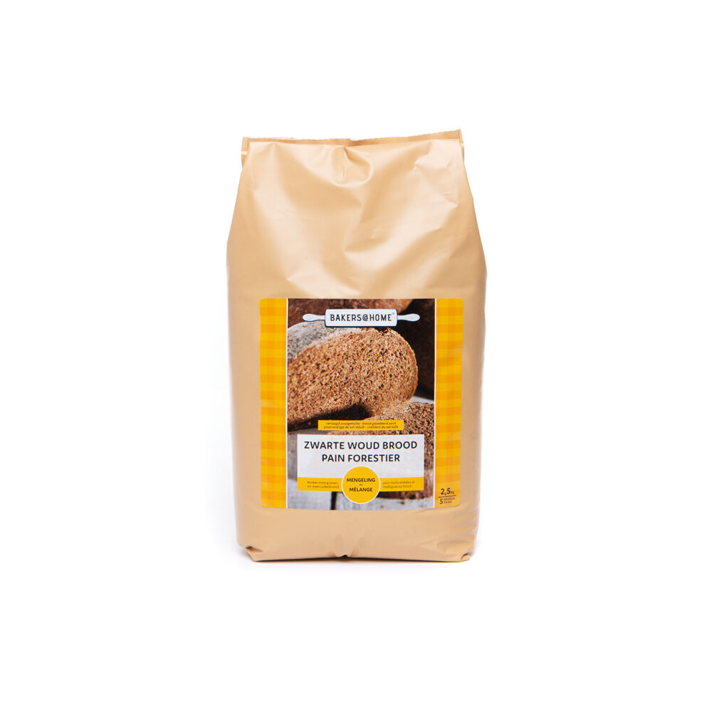 C/4X2.5KG BLACK FOREST BREAD FLOUR / PAIN FORESTIER  B@HOME