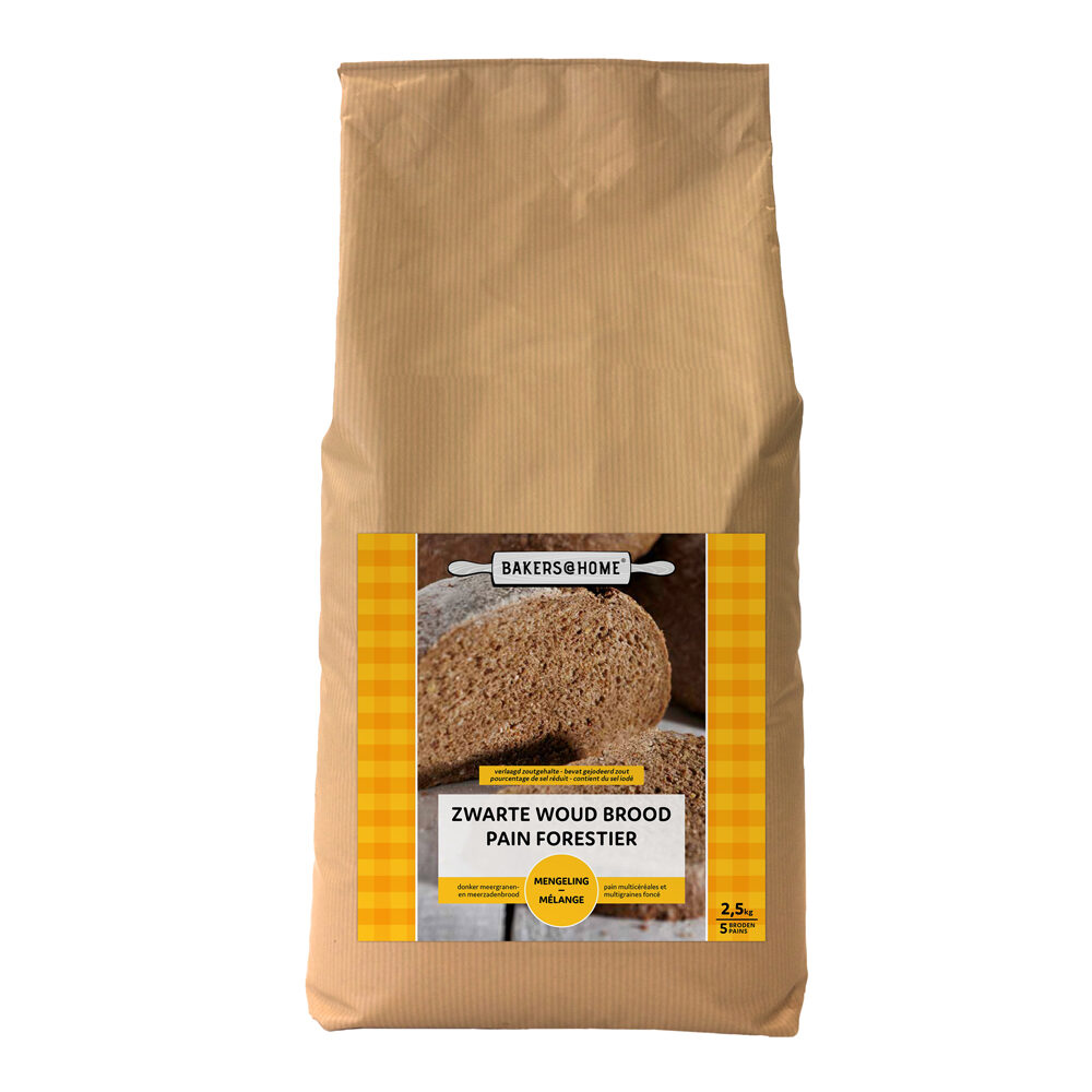 C/4X2.5KG BLACK FOREST BREAD FLOUR / PAIN FORESTIER  B@HOME