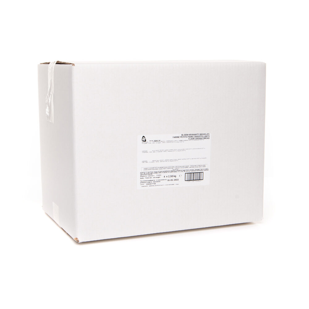 C/4X2.5KG CRUSTY ROLL FLOUR MIX B@HOME