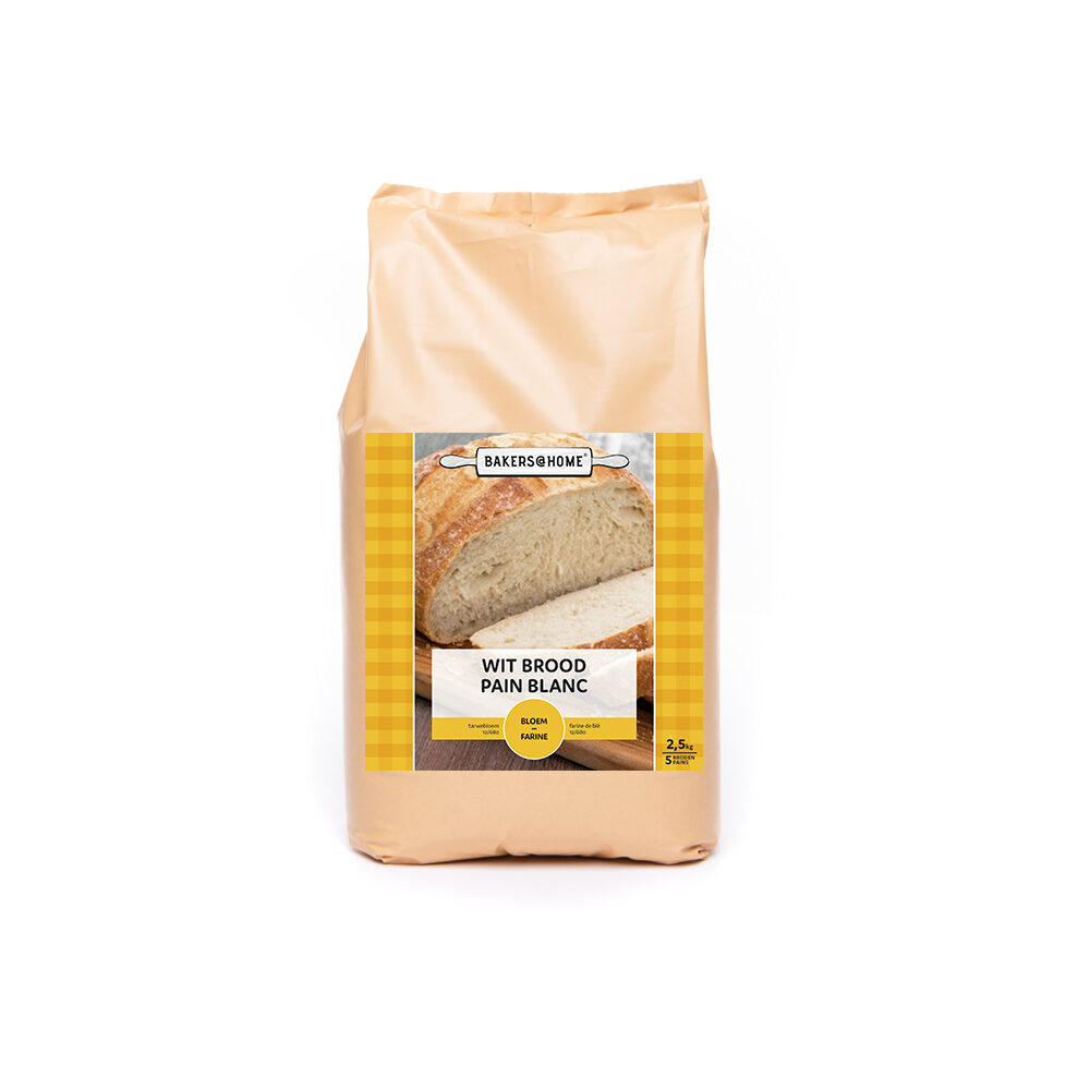 C/4X2.5KG  WHITE BREAD FLOUR  B@HOME