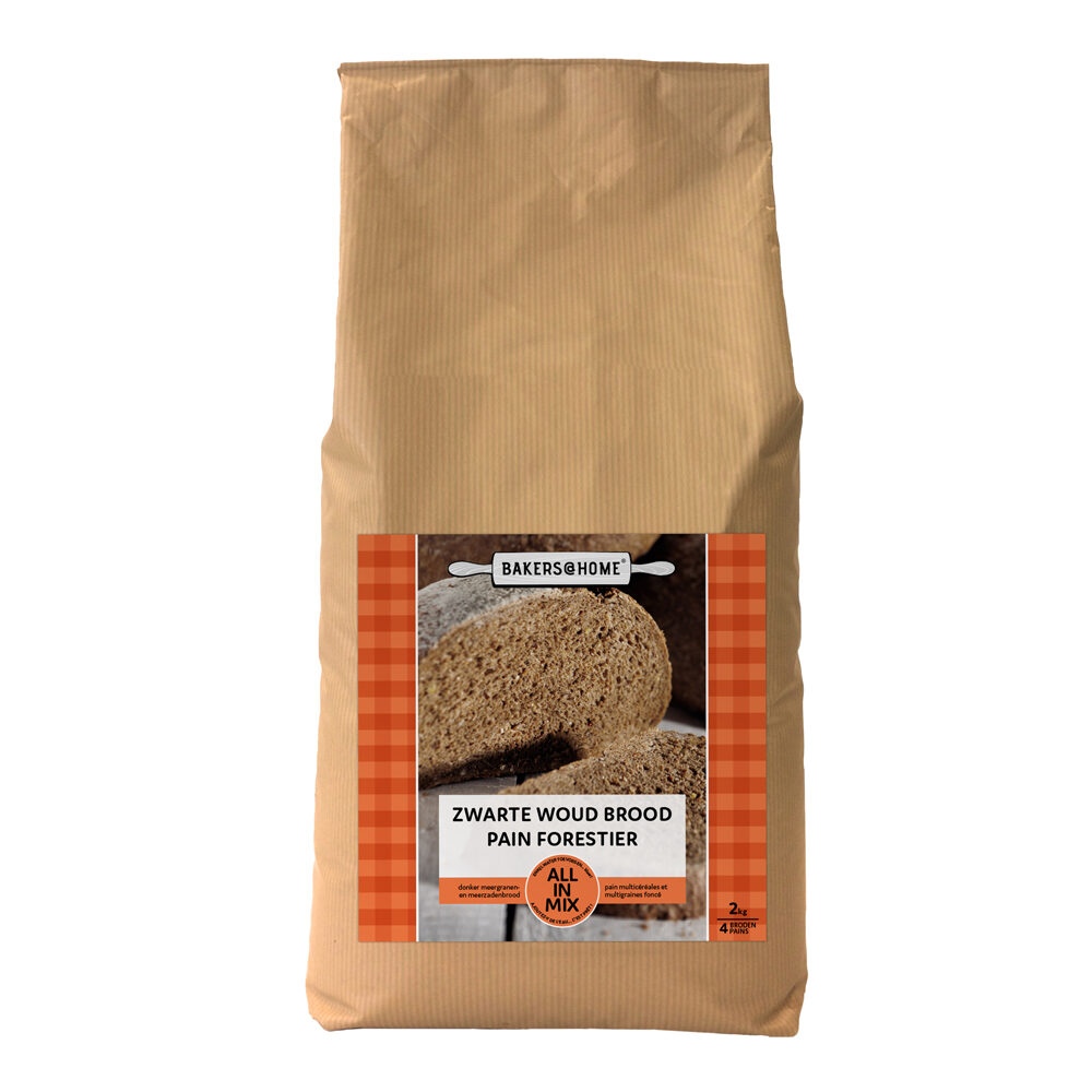 C/6X2KG ALL IN BLACK FOREST BREAD MIX  B@HOME