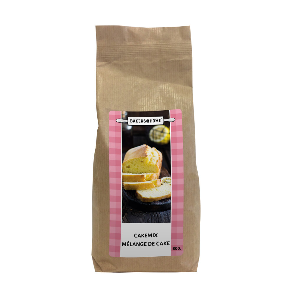 C/8X800GR PLAIN CAKE MIX / CREME CAKE MIX B@HOME