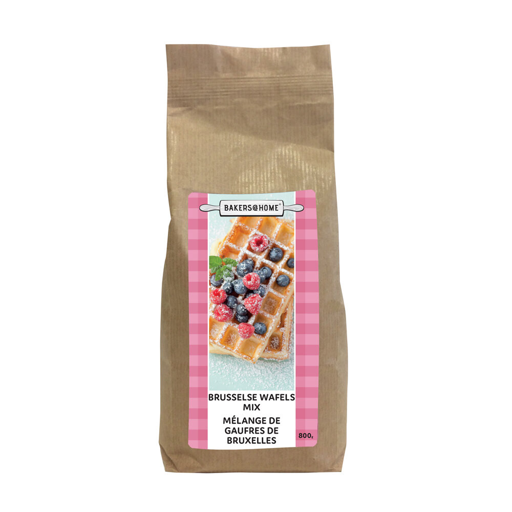 C/8X800GR BRUSSELS WAFFLE MIX B@HOME