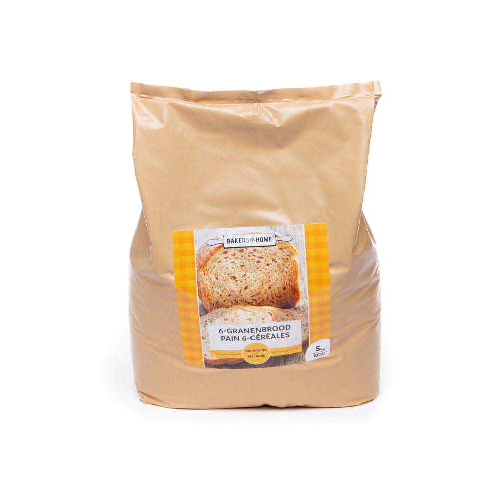 C/2X5KG FLOUR BREAD 6 GRAINES B@HOME