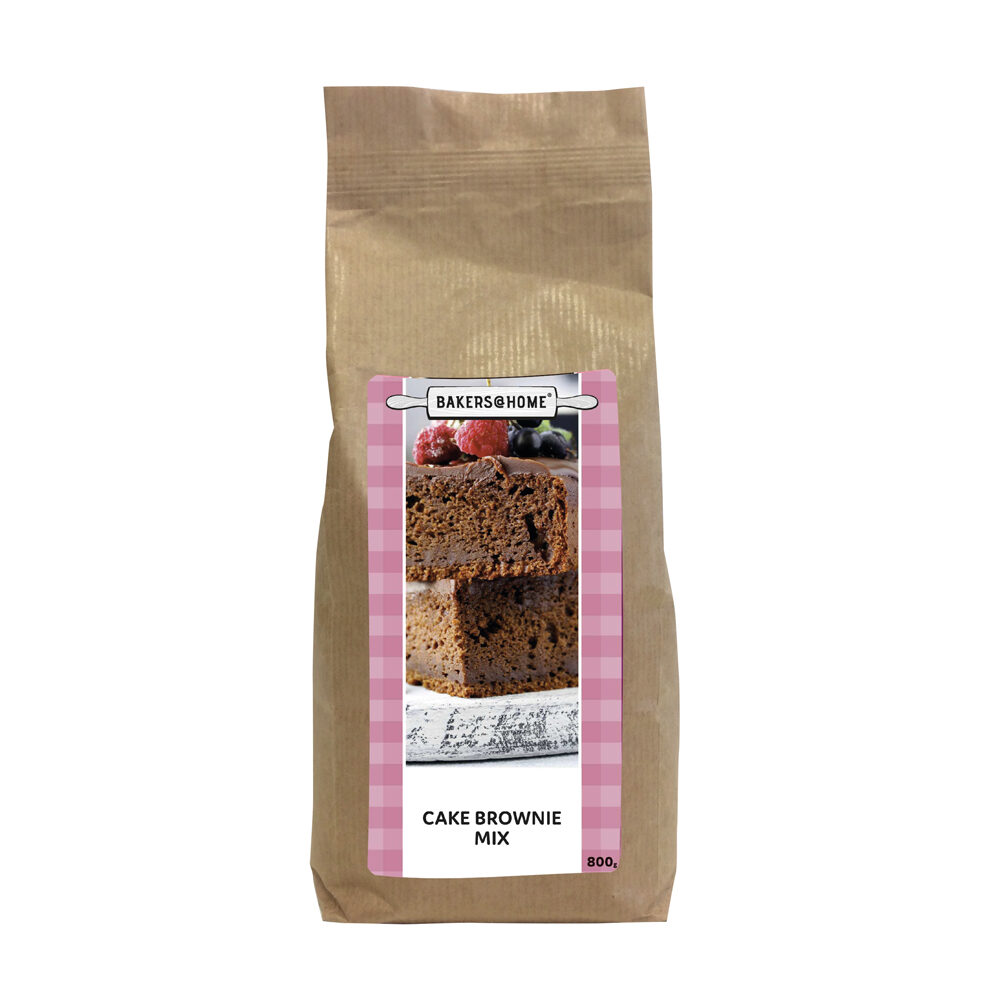 C/8X800GR CAKE BROWNIE MIX B@HOME