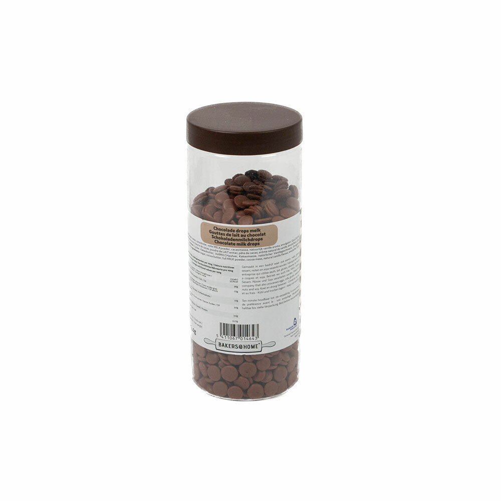 C/11X350GR CHOCOLADEDROPS MELK B@HOME