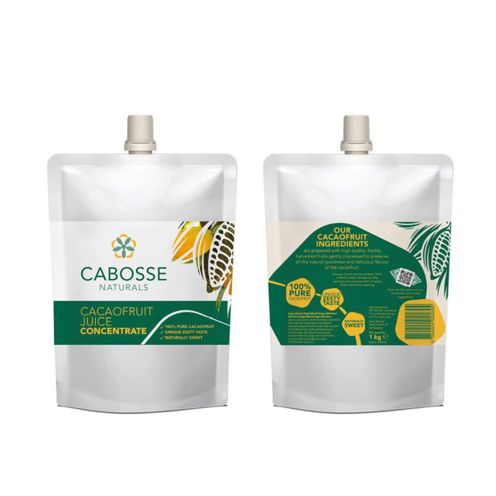 X1KG CACAOFRUIT CONCENTRATE CABOSSE NATURALS
