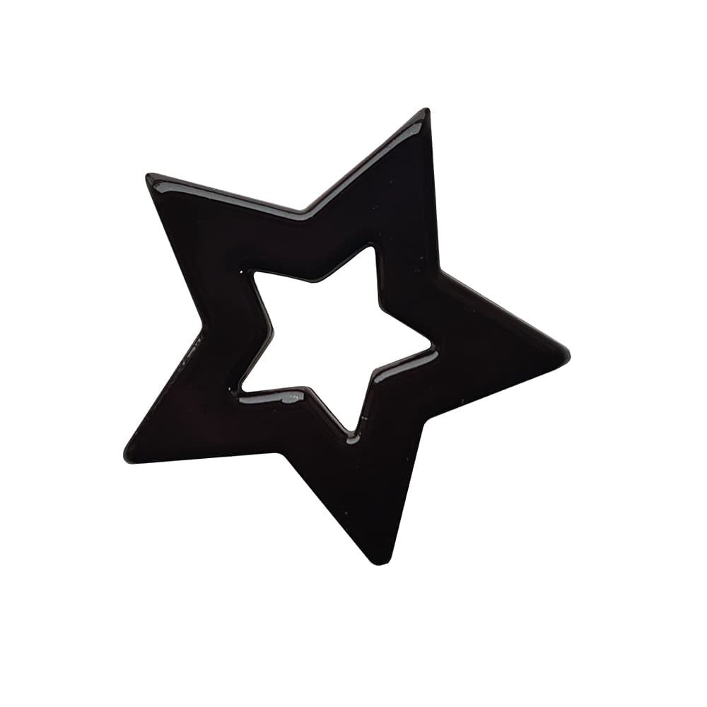 X192PC ETOILES CHOCOLAT D4,5CM CHOCOLAT NOIR
