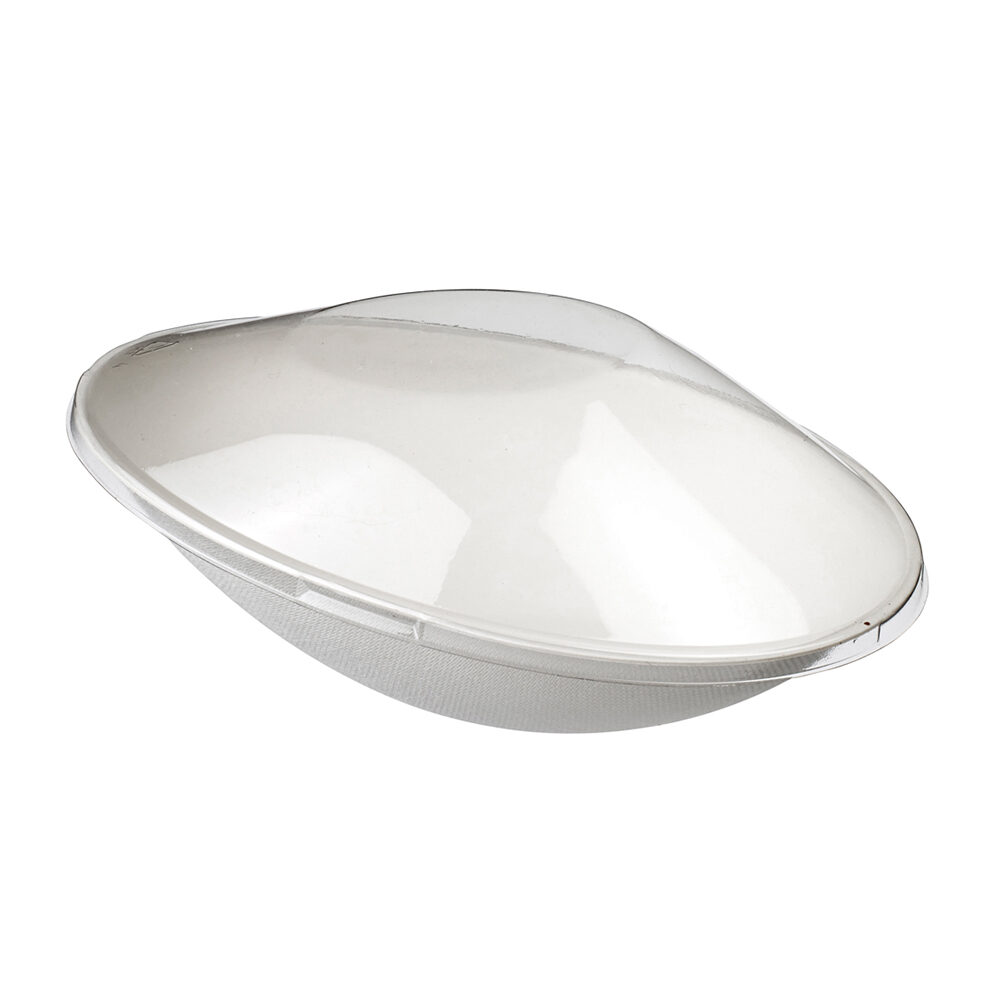 X200PC SALAD BOWL COCOON SUGAR CANE PULP500ML 205X142X72 BIO