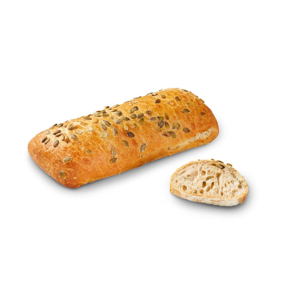 C/16PC.ORGANIC SPELT, PUMPKIN LOAF 450GM BRIDOR 33573