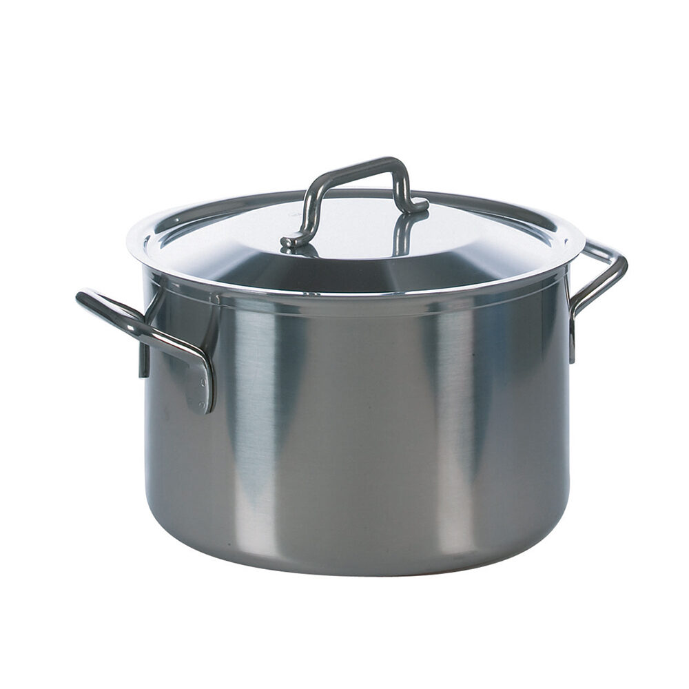 X1ST KOOKPAN MIDDELHOOG DIA.32CM MET DEKSEL 15,2L