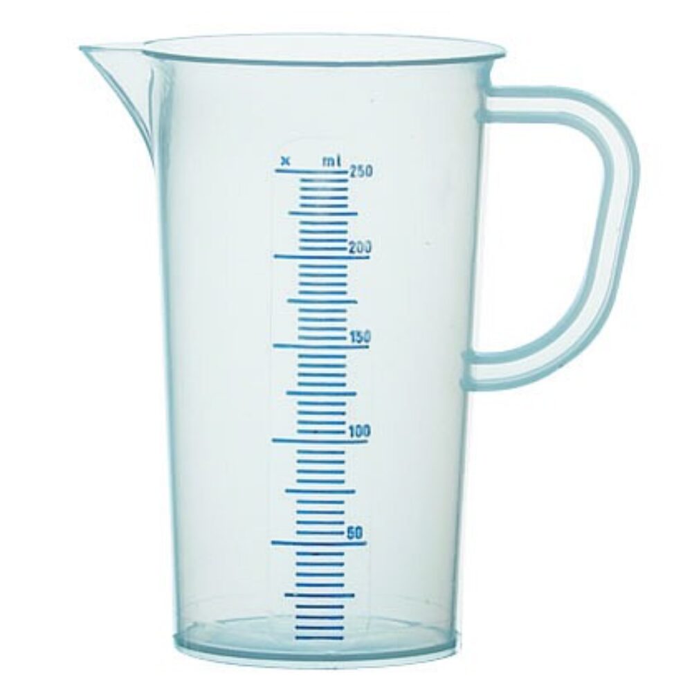 X1ST MAATBEKER PLASTIEK 2L GESLOTEN HANDVAT