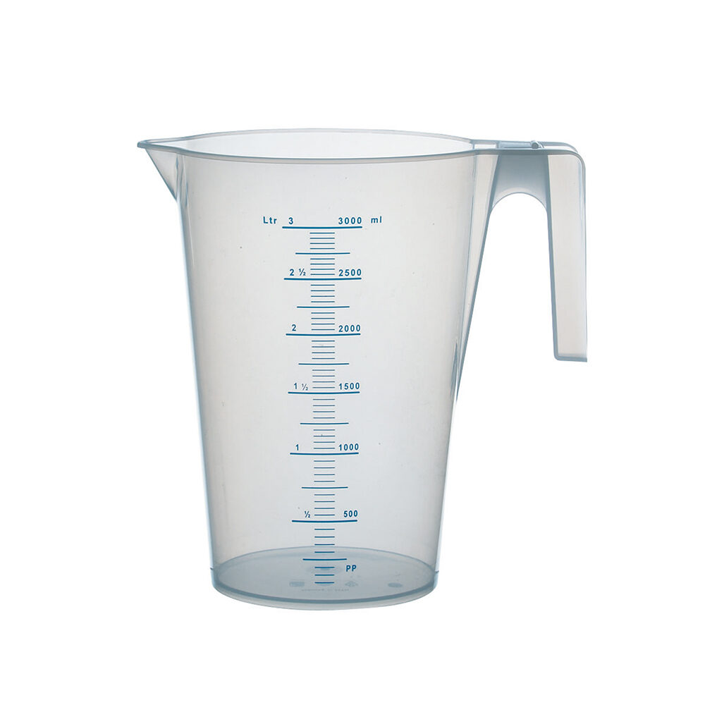 X1ST PLASTIC MEASURING JUG  2L OPEN HANDLE