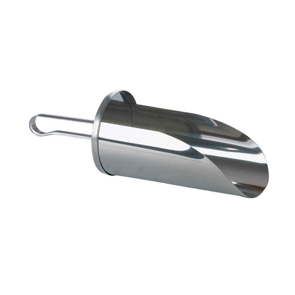 S/LESS STEEL FLOUR SCOOP  INOX 25 CM