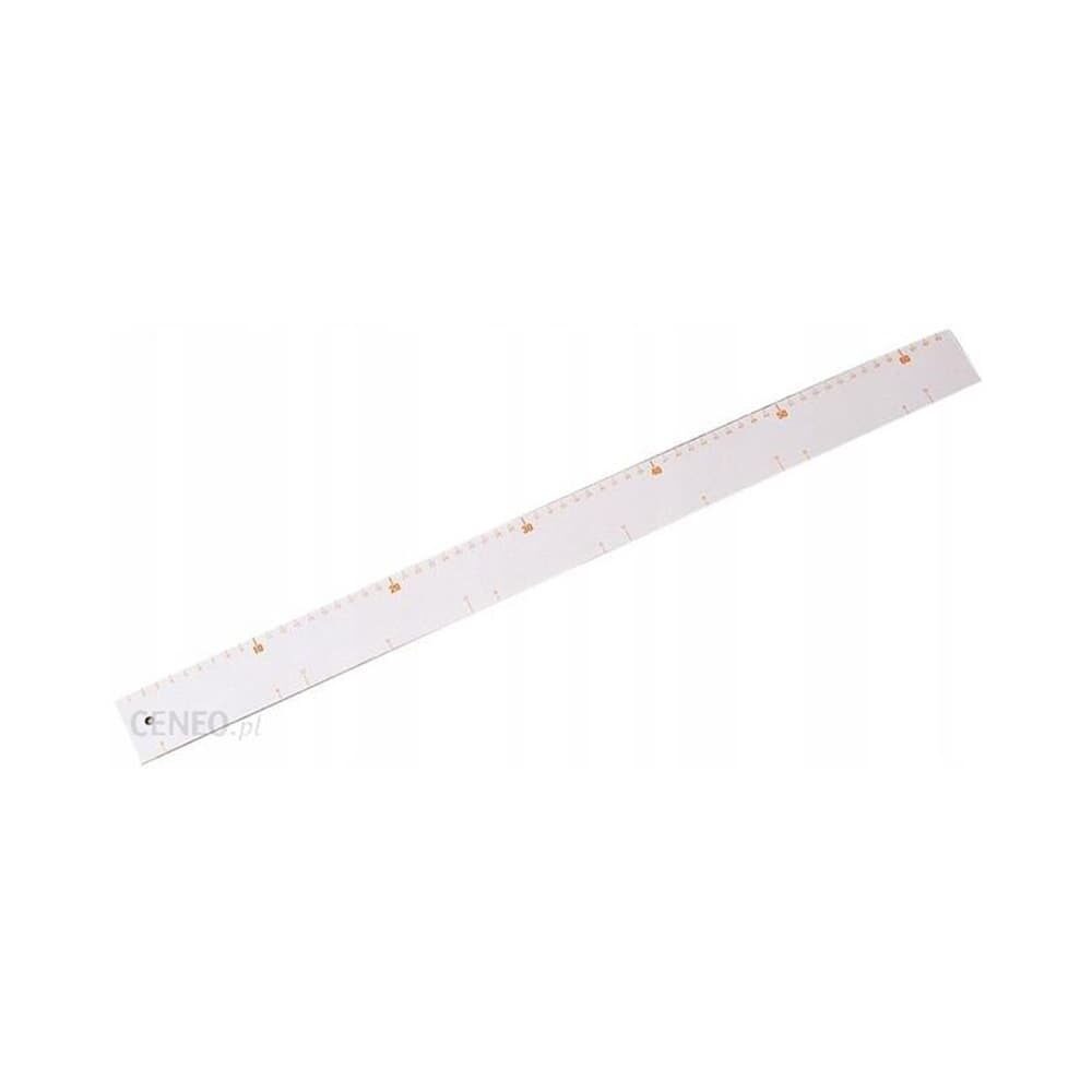X1PC REGLE BLANC SOUPLE 64 X 5 CM