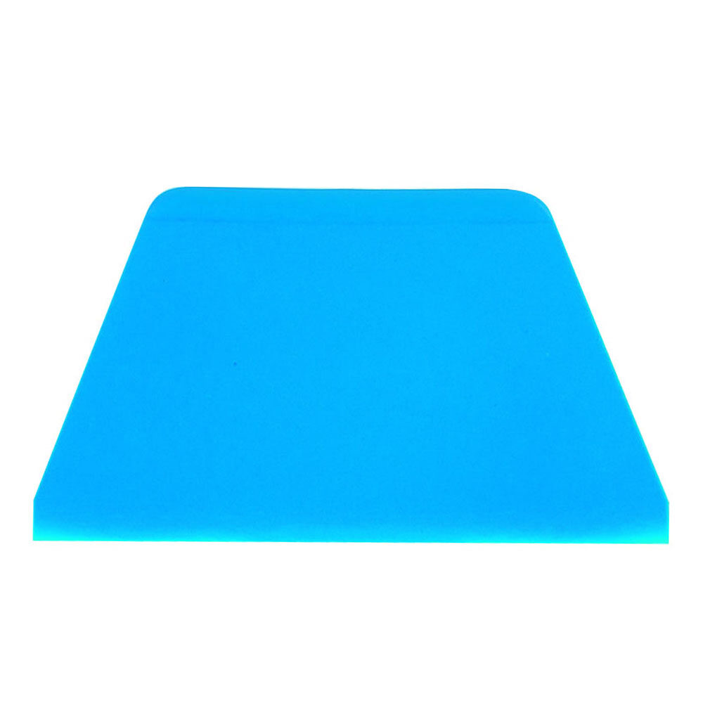 X1ST DEEGSCHRAPER PLASTIEK/BLAUW 215 X 130 MM