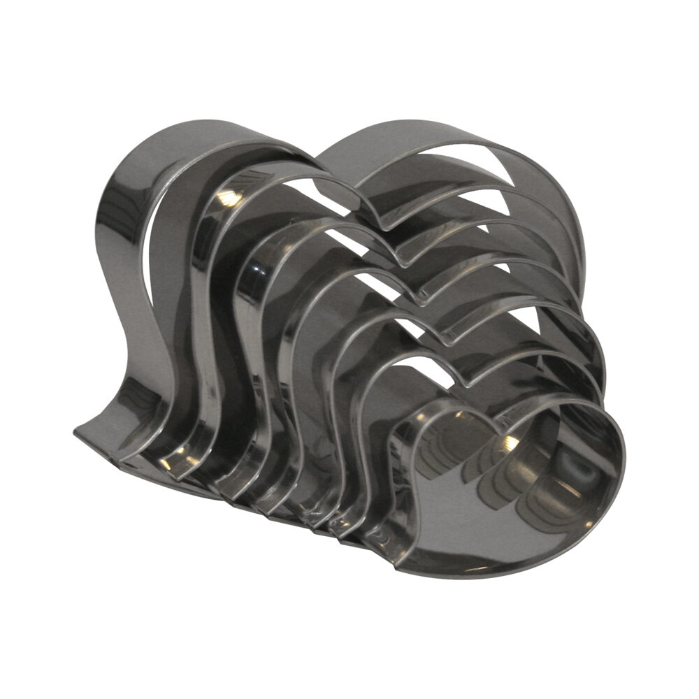 B.  DECOUPOIRS  COEUR 7PC. UNIE