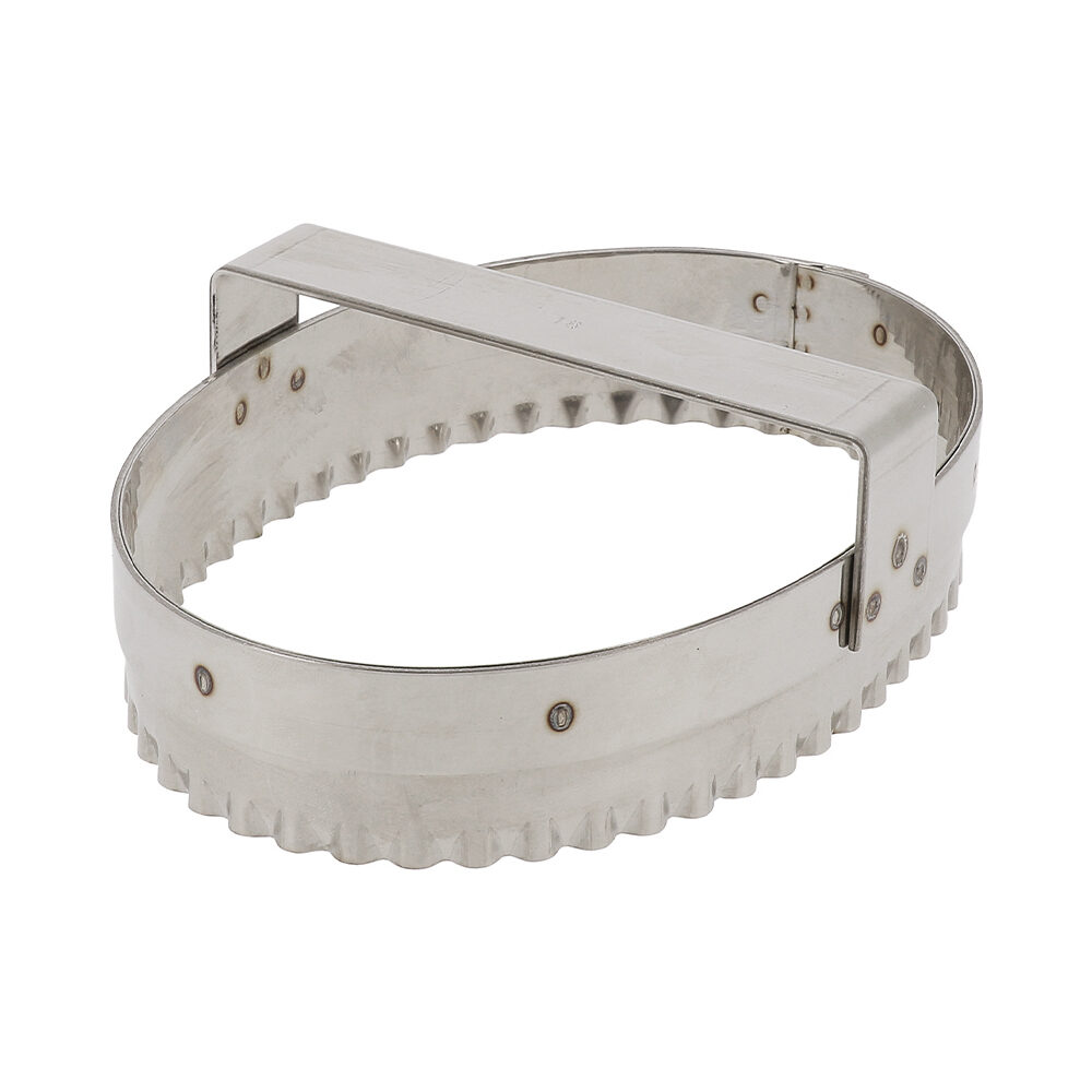 EMP-PIECE OVALE CANNELE 18CM.  MF