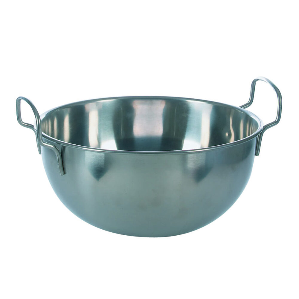 X1PC CUL DE POULE + MANCHE INOX 32CM-9,5L
