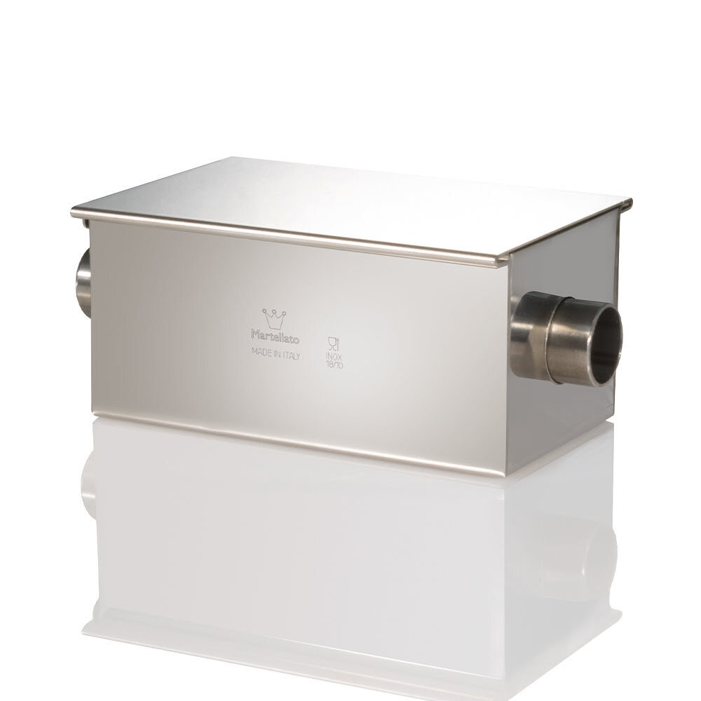 CAKEVORM VIERKANT INOX +DEKSEL+INSERTBUIS 150X80XH69MM 850ML