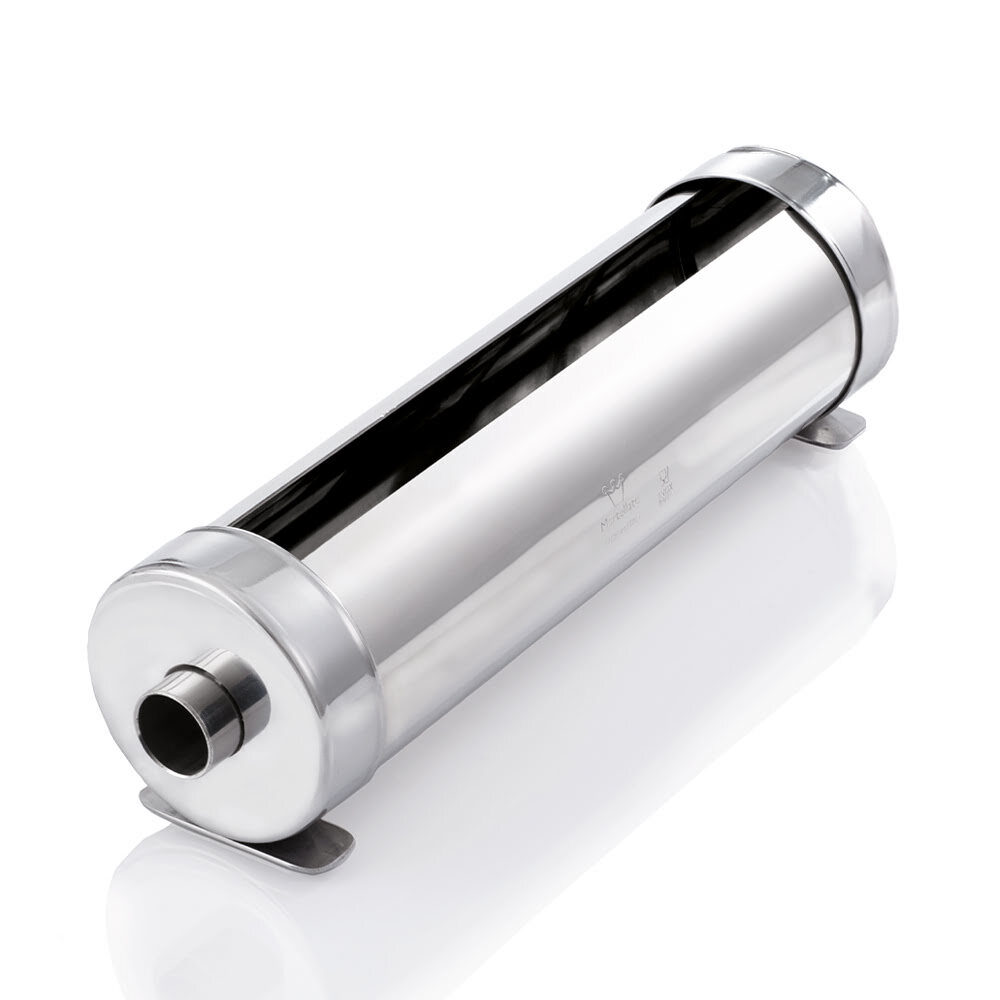 MOULE A CAKE ROND INOX + COUVERCLE ET INSERT TUBE 250XØ78MM