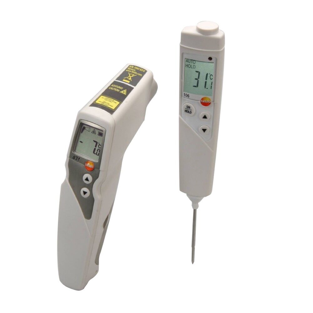 THERM.TESTO 831+106 INFRAR+STEKER