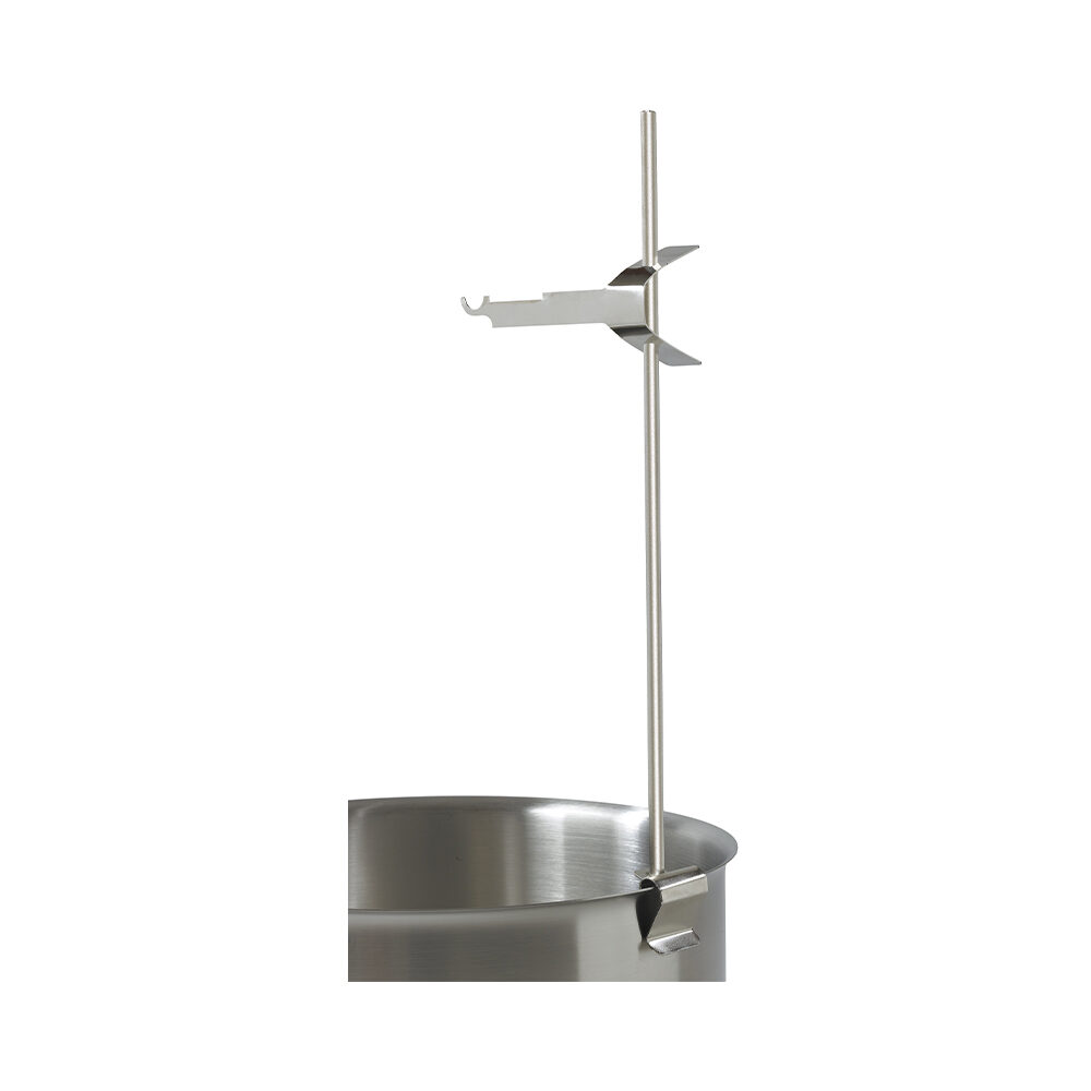 SUPPORT THERMOMETRE INOX