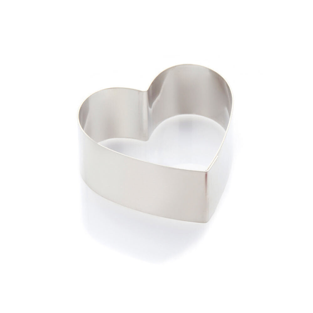 XCERCLE EN INOX COEUR D22H5CM