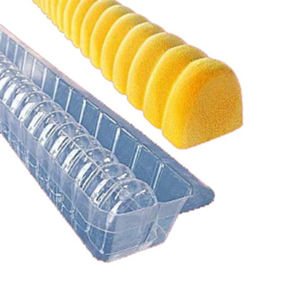 X12ST BUCHETTES PVC/CANNELEE 50/4_