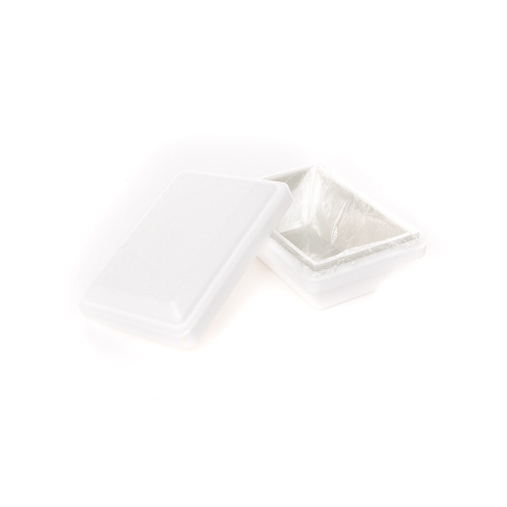 X160ST ICECR.CONTAINER THERMIC TUB 500CC WHITE PSE ISOL.