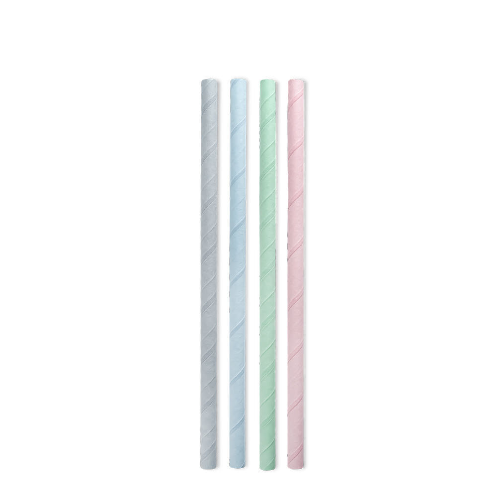 X150ST STRAIGHT PAPER STRAWS D8 L20 PASTEL