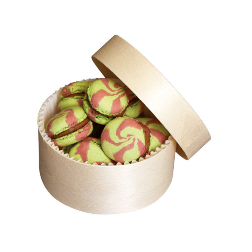 X50PC WOOD BOX 135 + PET BAKING CUP