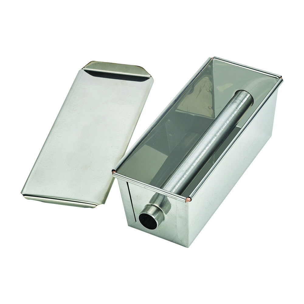 X1PC MOULE A CAKE INOX +COUVERCLE ET INSERT TUBE 20X8X8CM