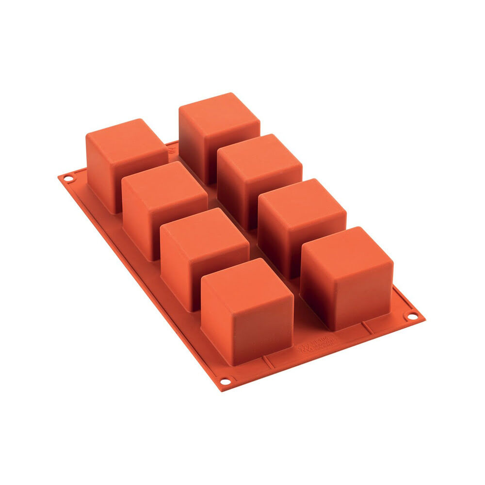 X1PC.MOULD SILICONFLEX 8 CUBES   _