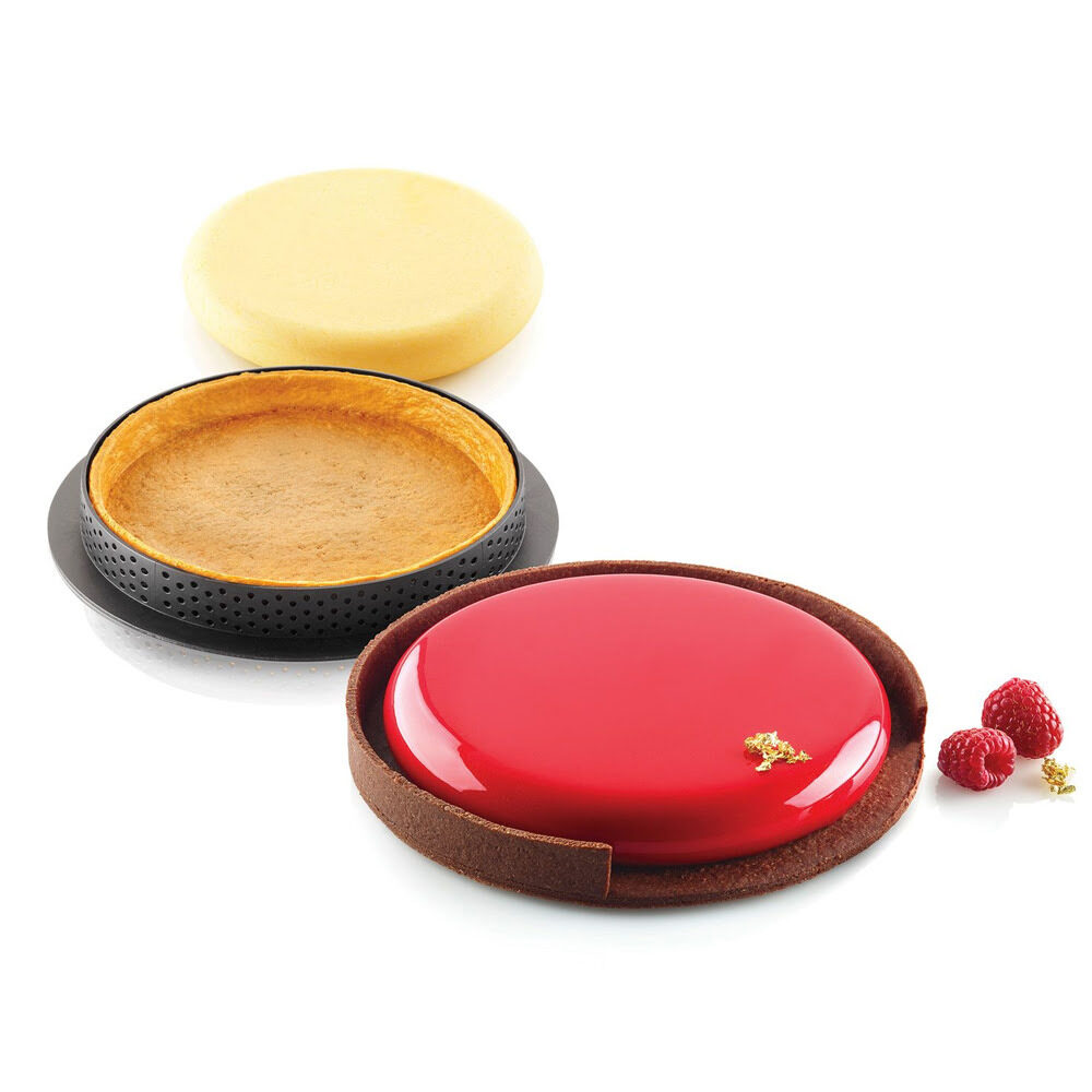 X1PC KIT TARTE RING SET M 190MM+R SILIKOMART