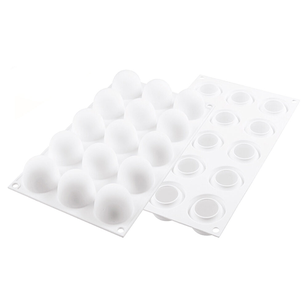 1PC TRUFFLES MOLD 40 D42 H36 MM SILIKOMARKT